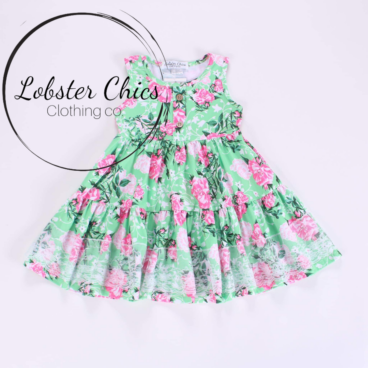 Summer Garden With Lace Details