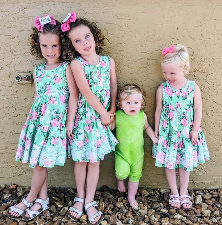 Summer Garden With Lace Details